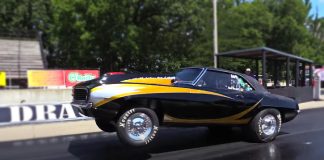 1969 chevy camaro wheelstand