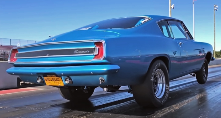 1967 plymouth barracuda drag racing