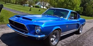 1968 shelby gt500kr mustang