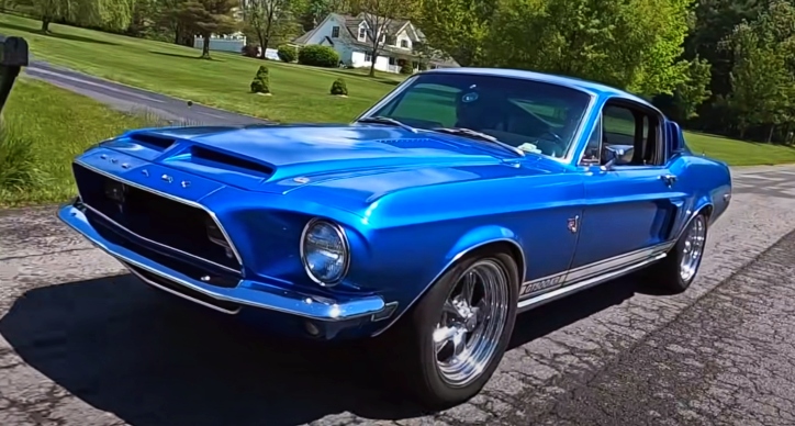 1968 shelby gt500kr mustang