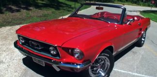 1967 mustang convertible restoration