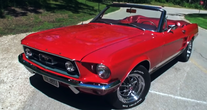 1967 mustang convertible restoration