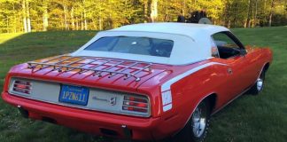 convertible 1970 plymouth hemi cuda 4-speed