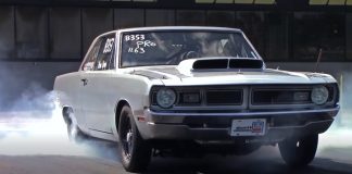 dodge dart 1/4 mile drag racing