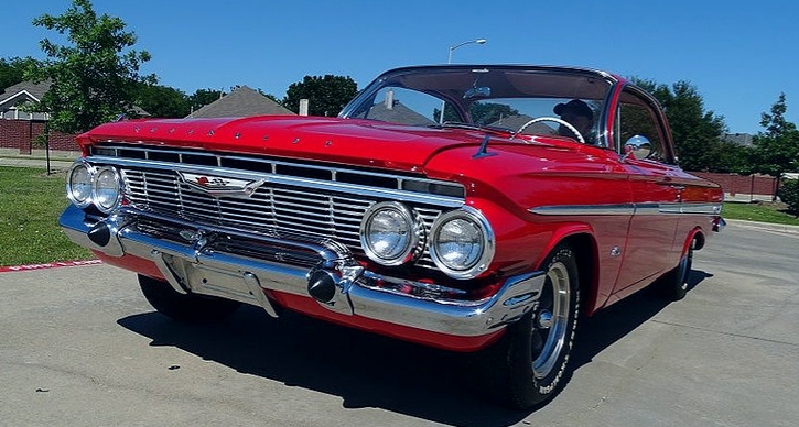 1961 chevy impala 409 bubble top