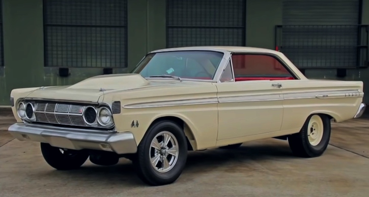 real 1964 mercury comet a/fx 