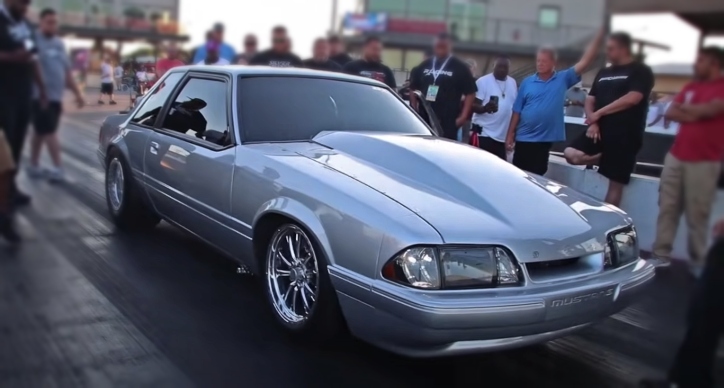 tailpipe fox body mustang drag racing