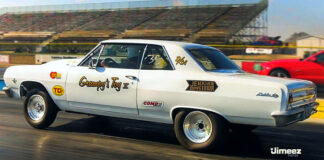 grumpy jenkins chevy malibu drag racing