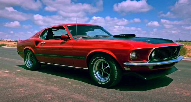 r code 1969 ford mustang mach 1