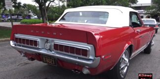 1968 shelby gt500 kr convertible restored