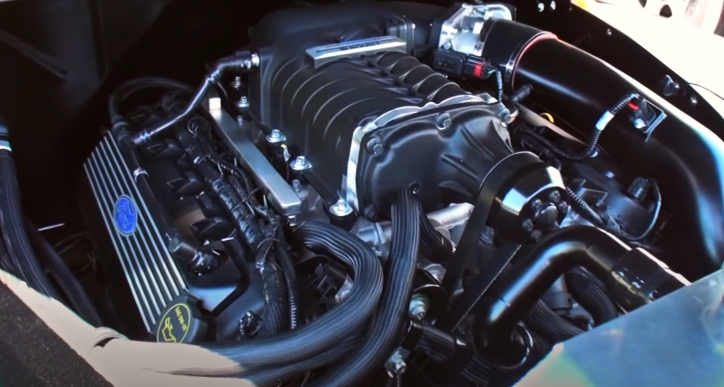 supercharged coyote 1948 ford woody wagon