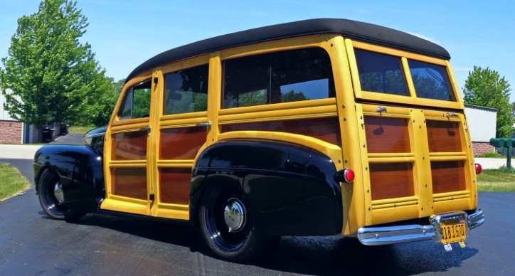 1948 ford woody wagon restomod