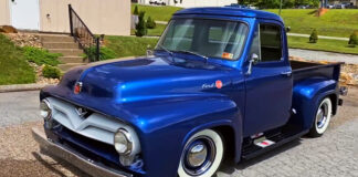 custom built 1955 ford f100 pick up truck