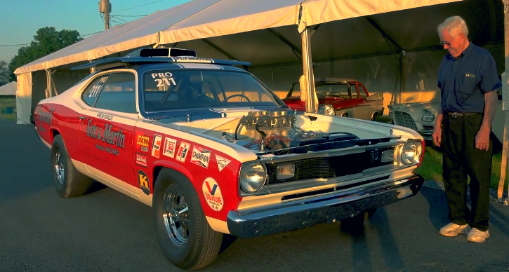 sox & martin 1970 plymouth duster pro stock herb mccandless