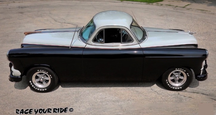 two in one 1953 chevy pontiac car
