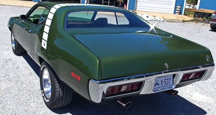 restored 1971 plymouth road runner