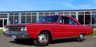real 1967 dodge hemi coronet 4-speed