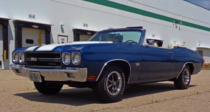 1970 chevrolet chevelle ss 454 convertible