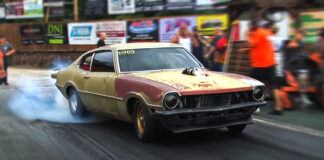 turbo 427 small block ford maverick drag racing