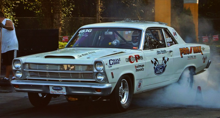 fe powered ford fairlane drag racing