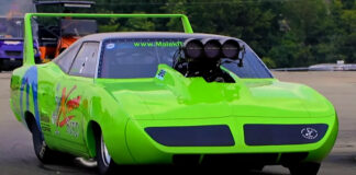 plymouth hemi xtreme superbird drag racing
