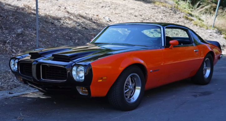 1973 pontiac firebird v8 sound