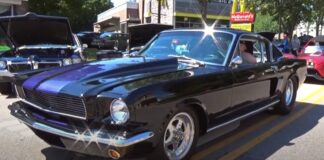 1965 ford mustang pro street build