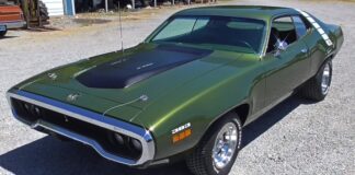 1971 plymouth road runner 383 air grabber