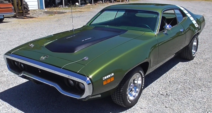 1971 plymouth road runner 383 air grabber