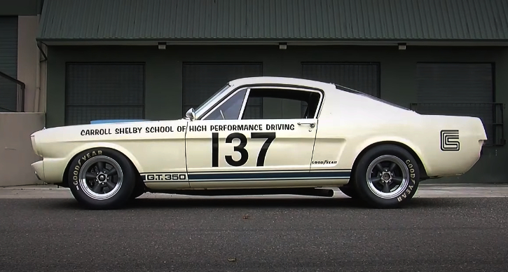 1965 shelby gt350r restored 