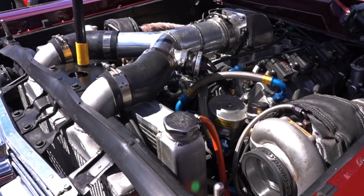 twin turbo 427 ford fairlane drag racing