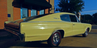 original cream 1966 dodge charger