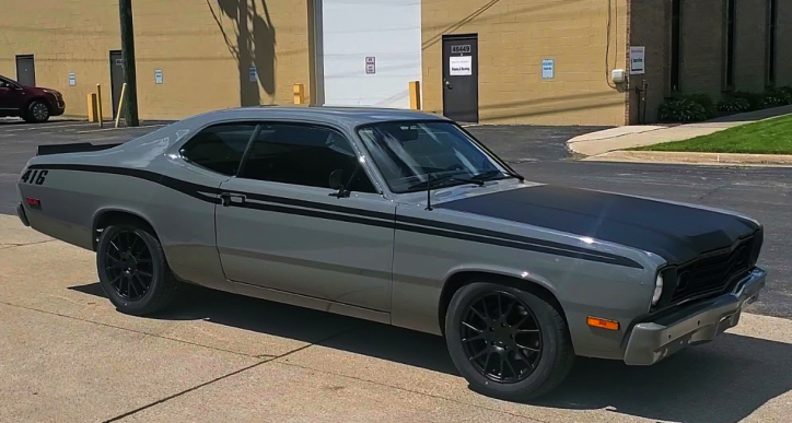 plymouth duster 416 stroker build