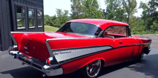 high end custom '57 chevy