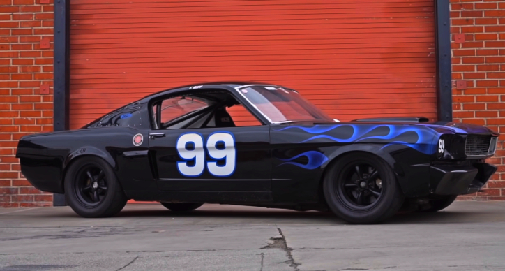 historic ford mustang 99 race car