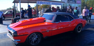 nitrous big block 1968 chevy camaro drag racing