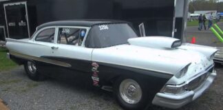 randy spohn 1958 ford drag racing