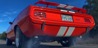 orange 1970 plymouth cuda build