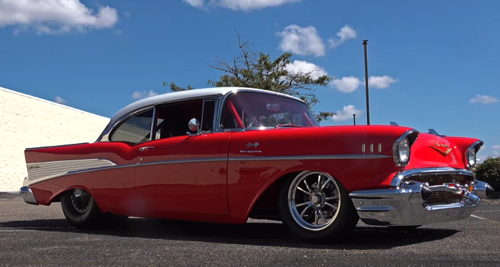 57 chevrolet pro street