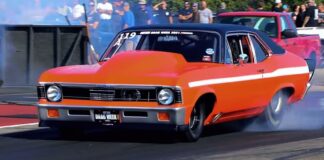 cowboy up 1969 chevy nova drag week