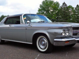 all original 1964 chrysler silver 300 edition