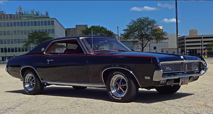 highly original 1969 mercury cougar xr7