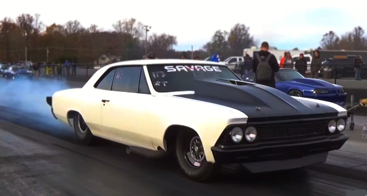 single digit chevrolet chevelle drag racing 