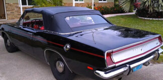 rare 1969 plymouth barracuda convertible