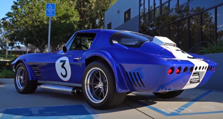 grand sport corvette replica race car