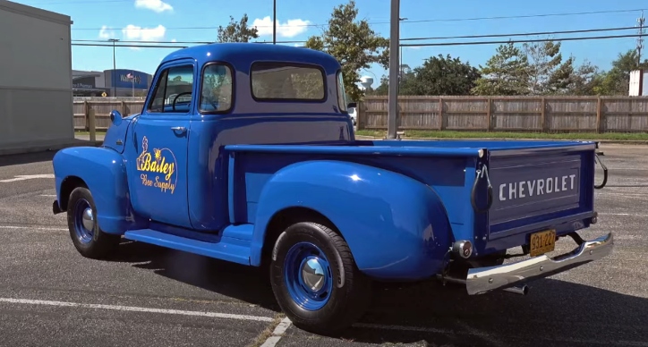 1954 chevy 3100 pick up restoration
