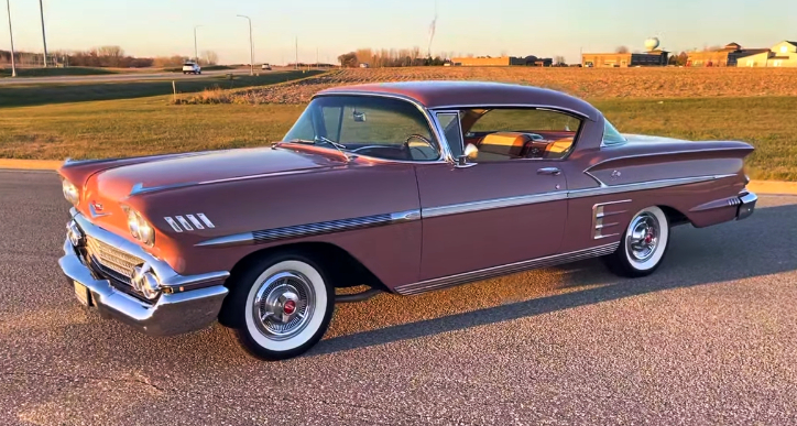 restored 1958 chevy impala