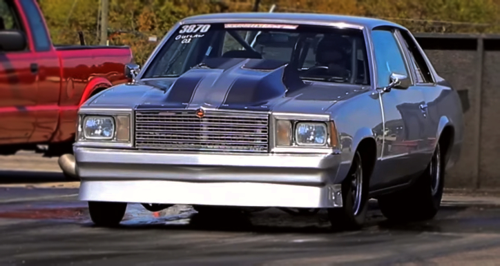 street driven 1980 chevy malibu drag racing