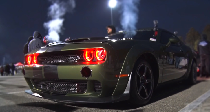 fastest dodge redeye challenger drag racing