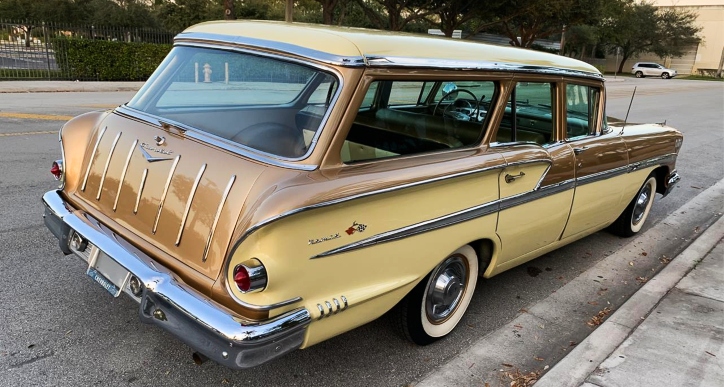 1958 chevy nomad station wagon build